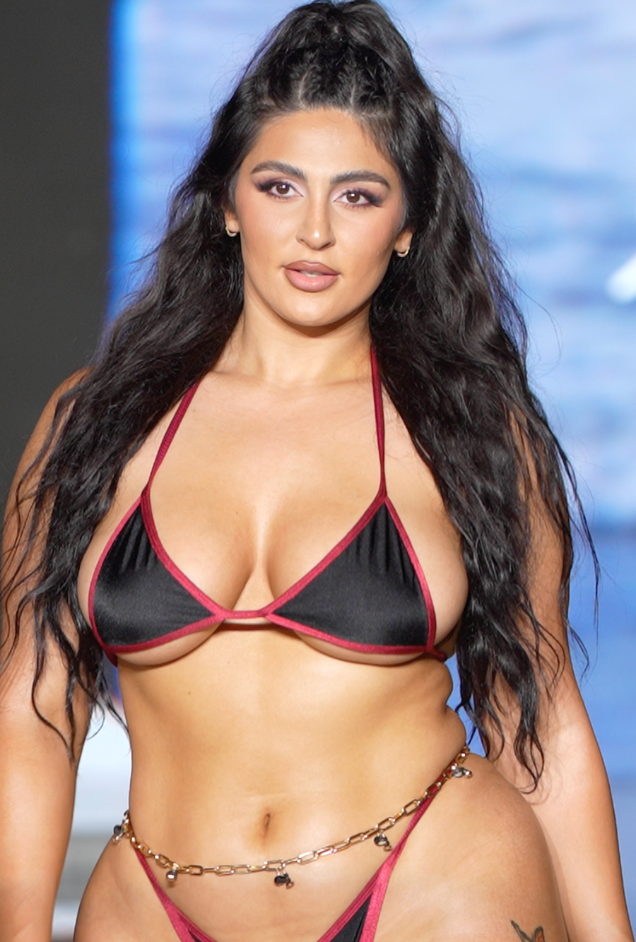 Don’t You Want Me Now Gold Waist Chain – Miami Swim Week® - The Shows Runway Edition