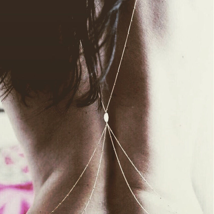 “The Sweetest Kill” 14k Gold-Filled Reversible Body Chain – Daring, Delicate & Versatile