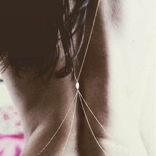 “The Sweetest Kill” 14k Gold-Filled Reversible Body Chain – Daring, Delicate & Versatile