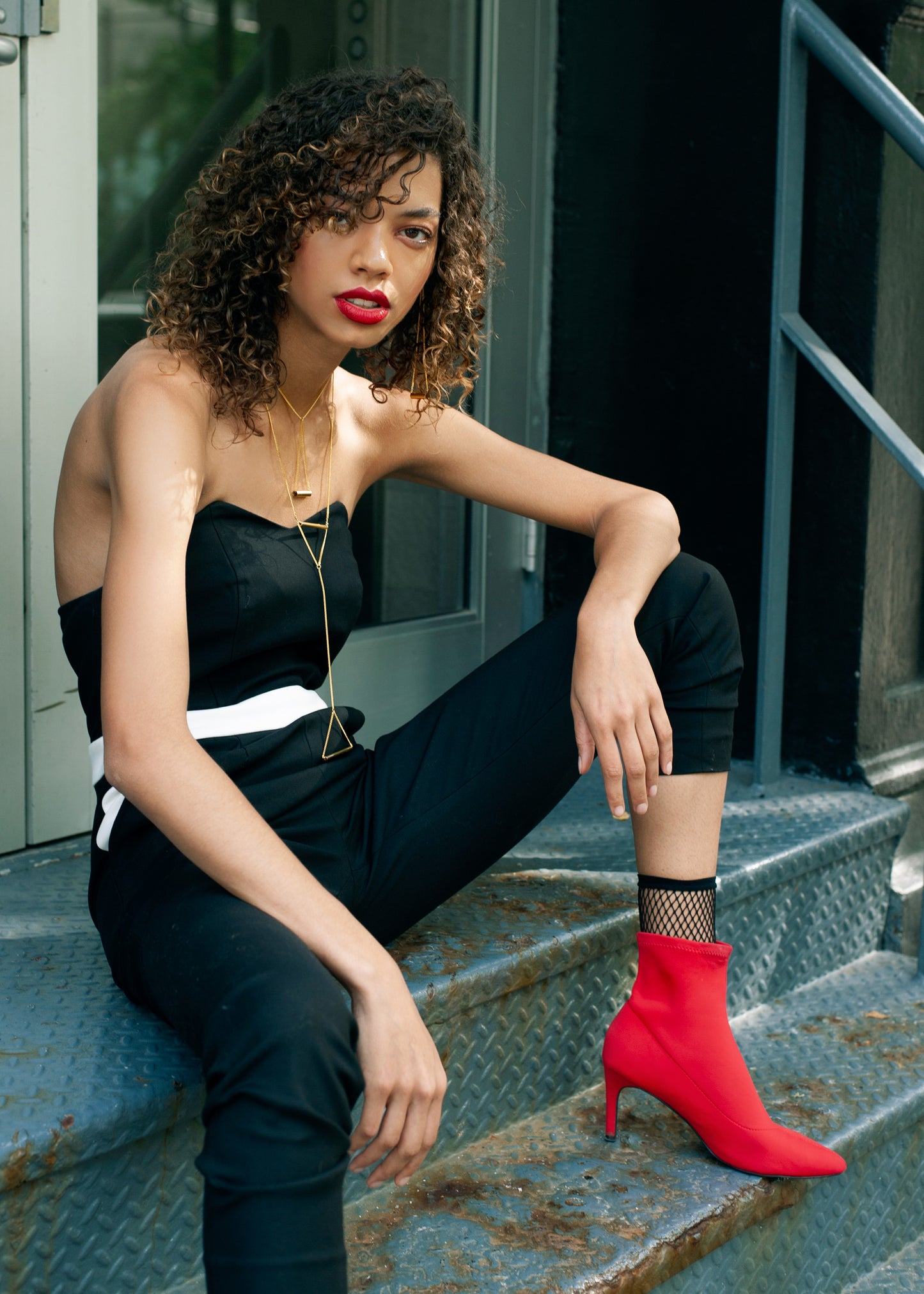 Beds Are Burning Necklace Ashley Carson New York Paris fashion week runway ashleycarsondesigns.com