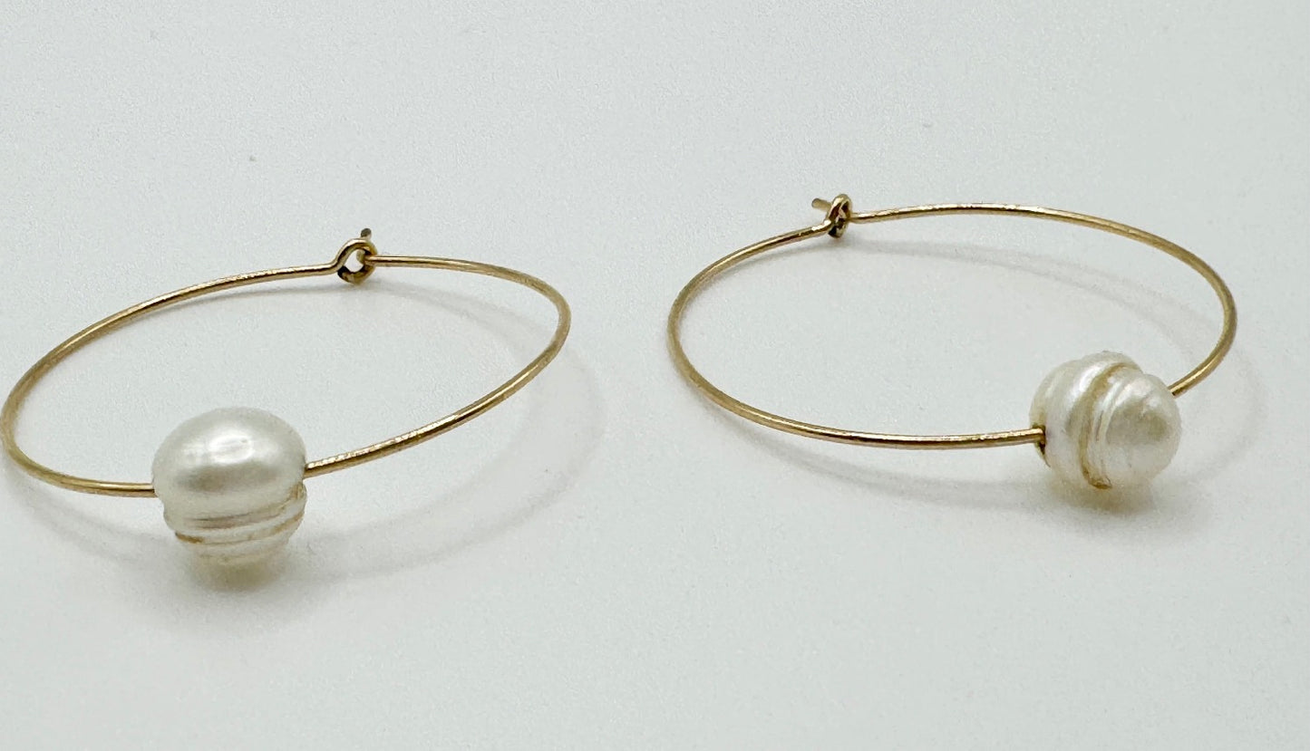 Fast Car Hoop Earrings