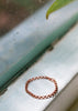 Disparate Youth Chain Ring rose gold Ashley Carson tarnish free jewelry ashleycarsondesigns.com