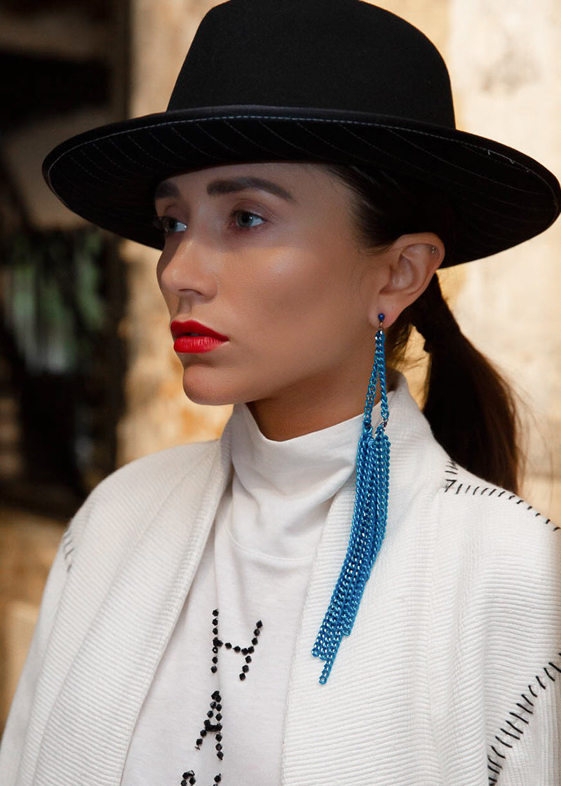 Here Comes the Sun Earring Ashley Carson New York Paris Fashion Week ashleycarsondesigns.com