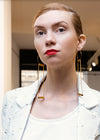 High & Low Earrings Ashley Carson New York Paris Fashion Week runway ashleycarsondesigns.com