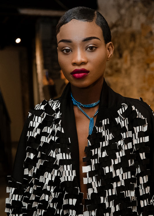 Buffalo Soldier Necklace Ashley Carson New York Paris fashion week runway ashleycarsondesigns.com