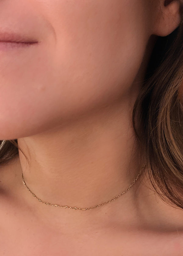 Ashley Ribbon Choker Necklace